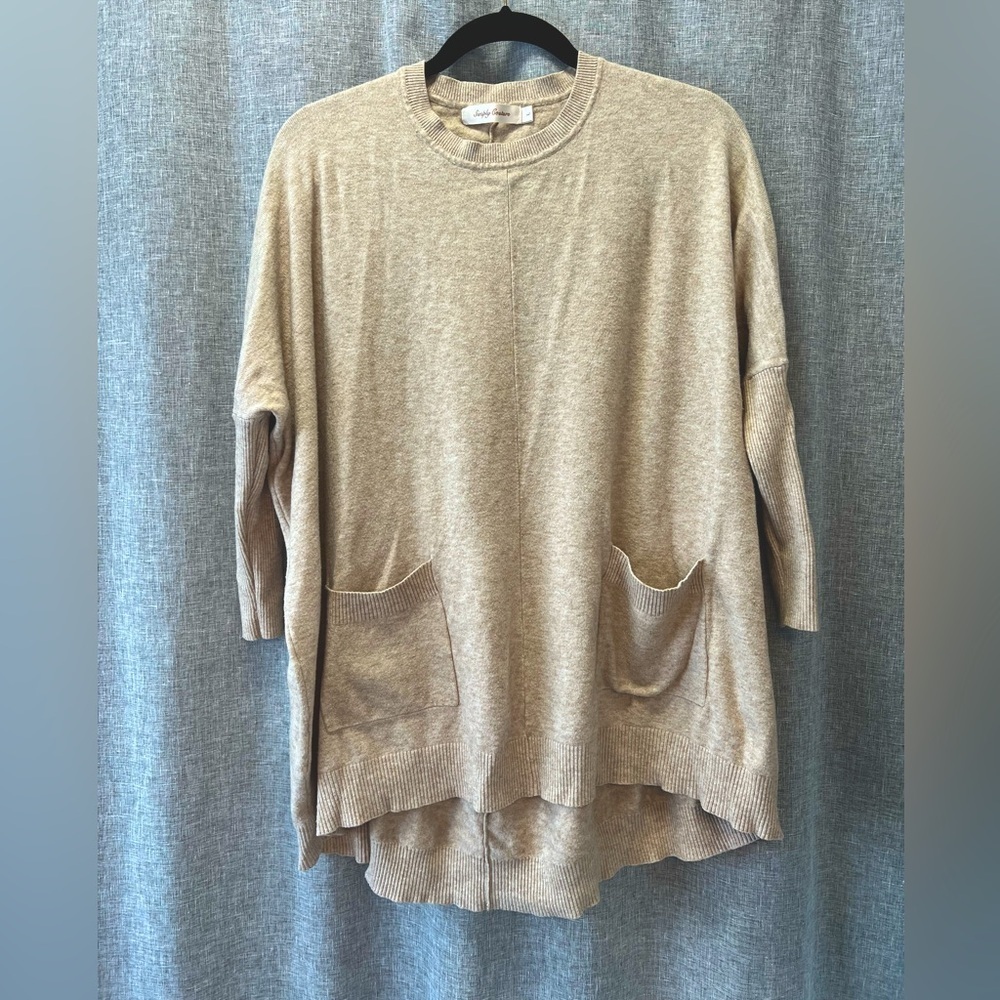 Women's Simply Couture Oversize Sweater Large